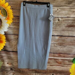 Sofia & Richie Bar III Women's Maxi skirt Ice blue NWT
